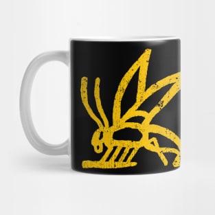 Bee Hieroglyph Mug